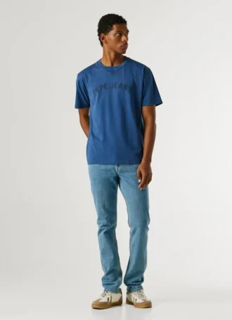 T-Shirt mit Logo-Print