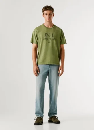 T-Shirt mit Logo-Print
