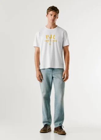 T-Shirt mit Logo-Print