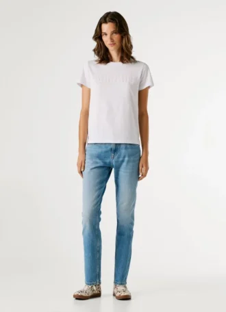 T-Shirt mit Logo-Print
