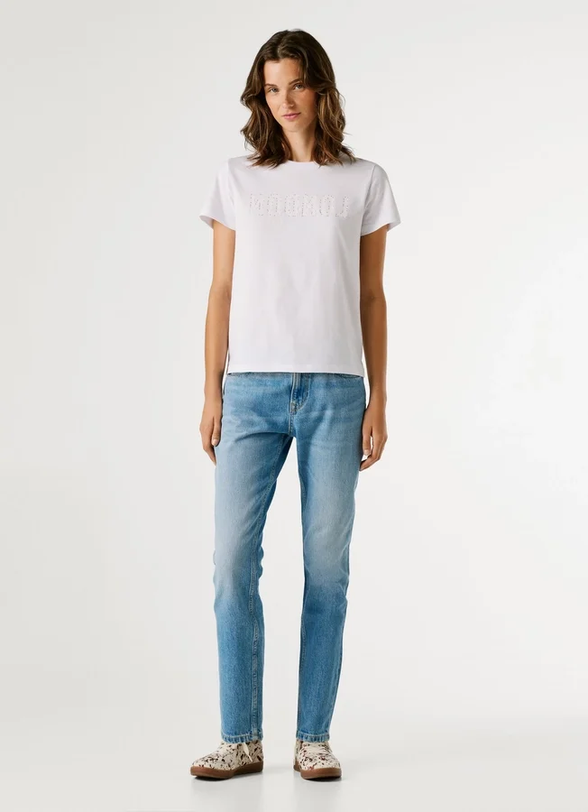 T-Shirt mit Logo-Print T-Shirt mit Logo-Print