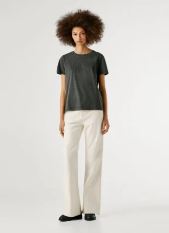 T-Shirt mit Logo-Print