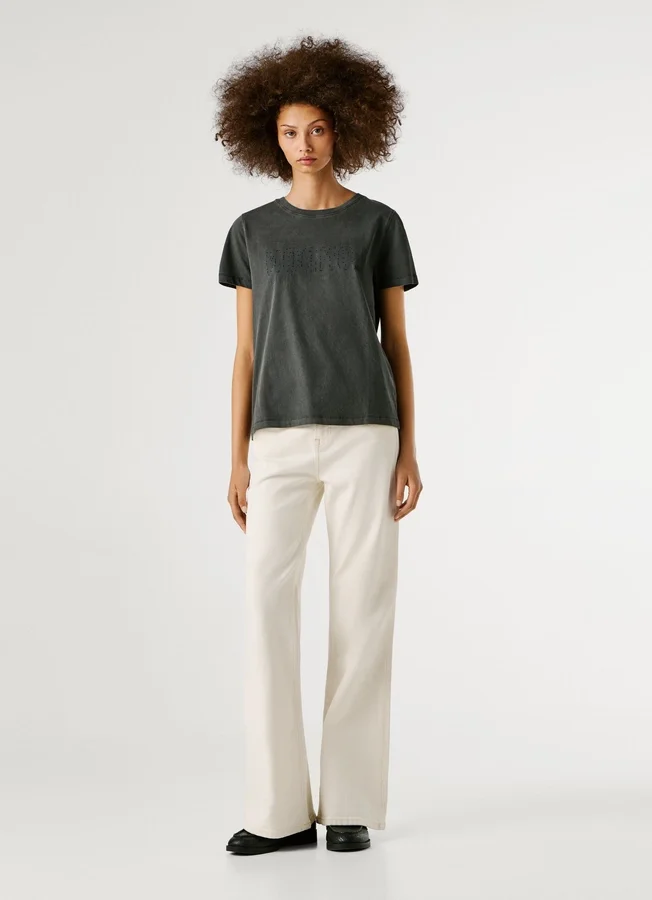 T-Shirt mit Logo-Print T-Shirt mit Logo-Print