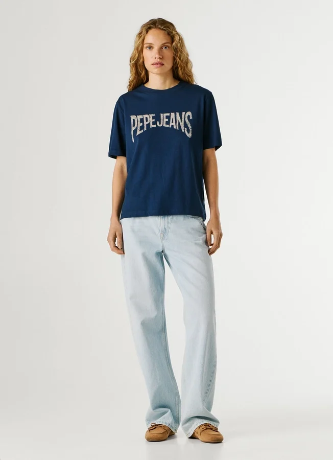 T-Shirt mit Logo-Print T-Shirt mit Logo-Print