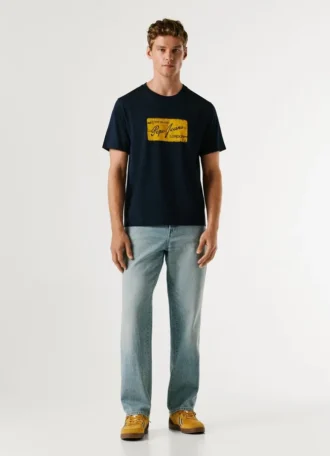 T-Shirt mit Logo-Print