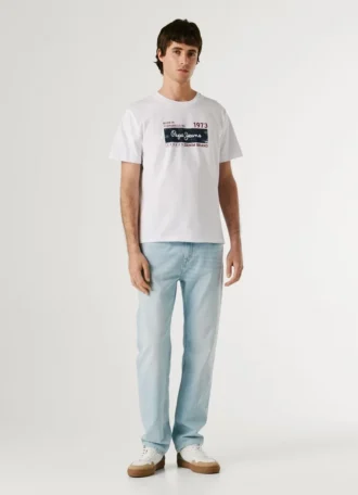 T-Shirt mit Logo-Print