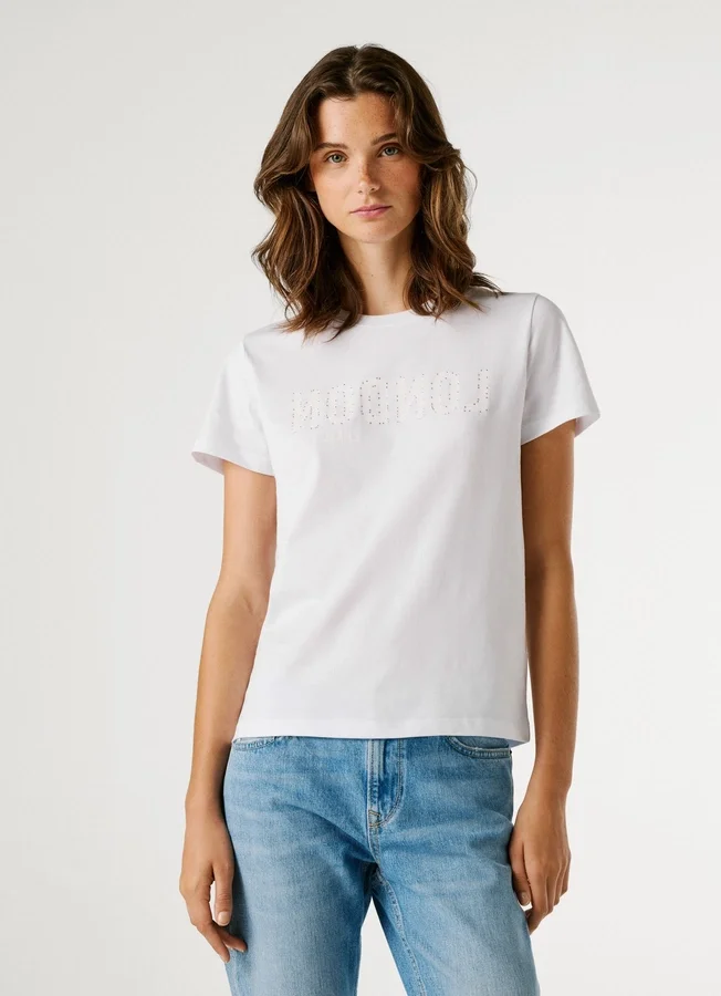 T-Shirt mit Logo-Print T-Shirt mit Logo-Print