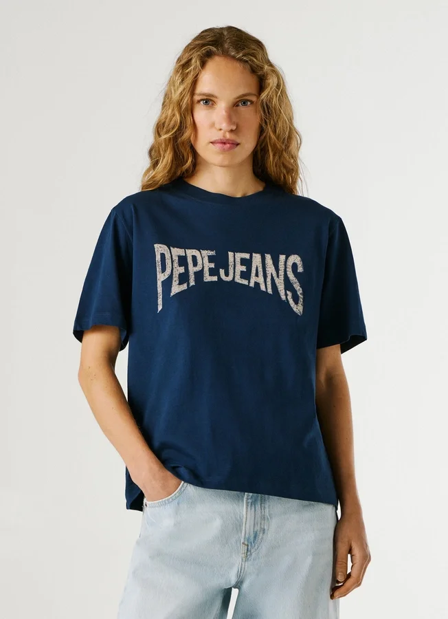 T-Shirt mit Logo-Print T-Shirt mit Logo-Print