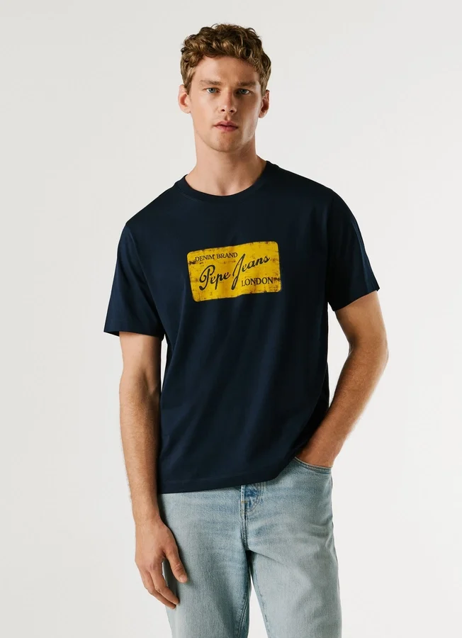 T-Shirt mit Logo-Print T-Shirt mit Logo-Print