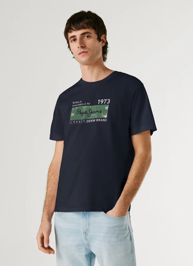 T-Shirt mit Logo-Print T-Shirt mit Logo-Print
