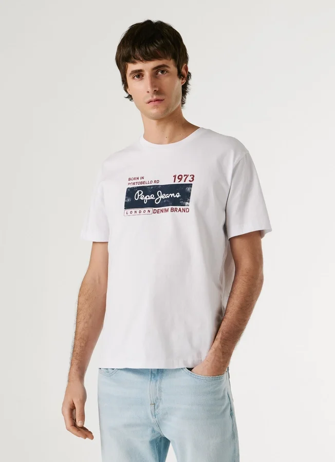 T-Shirt mit Logo-Print T-Shirt mit Logo-Print