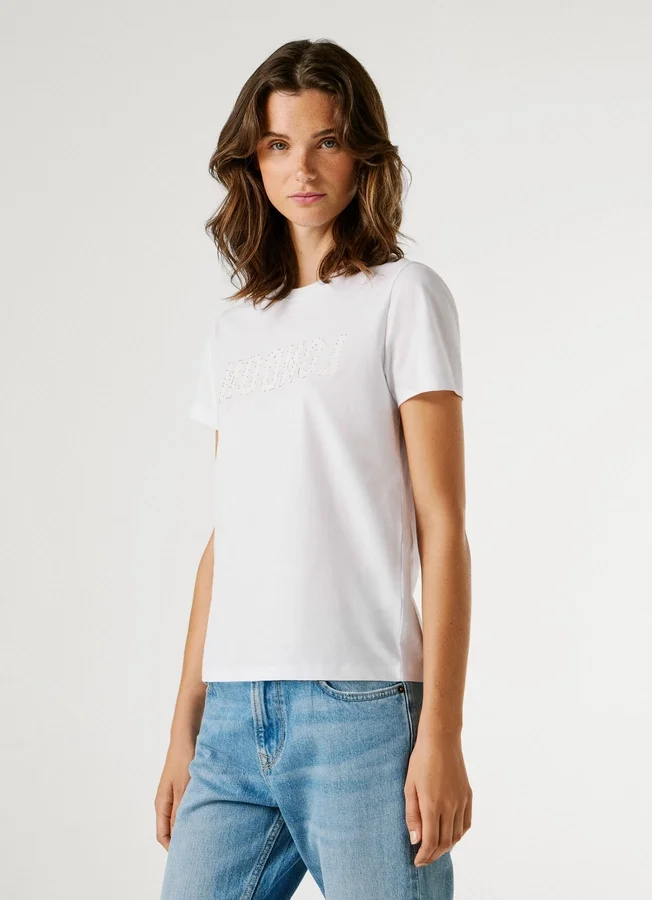 T-Shirt mit Logo-Print T-Shirt mit Logo-Print