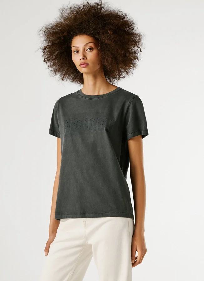 T-Shirt mit Logo-Print T-Shirt mit Logo-Print
