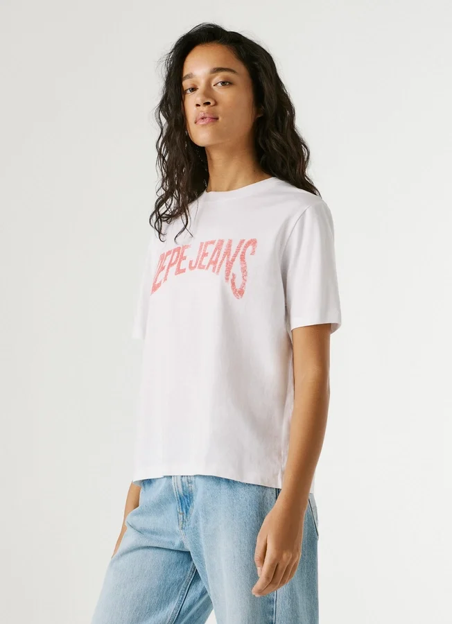 T-Shirt mit Logo-Print T-Shirt mit Logo-Print