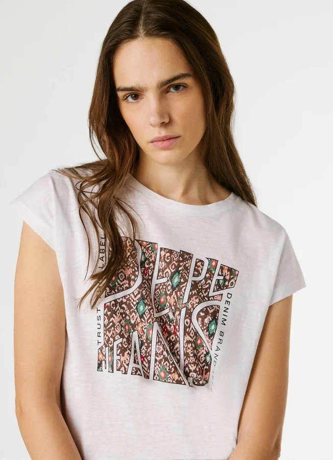 T-Shirt mit Logo-Print T-Shirt mit Logo-Print