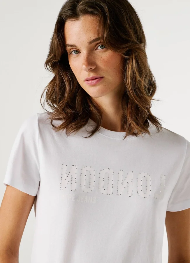T-Shirt mit Logo-Print T-Shirt mit Logo-Print