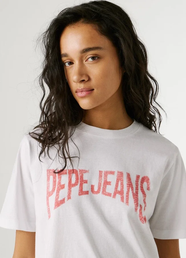 T-Shirt mit Logo-Print T-Shirt mit Logo-Print