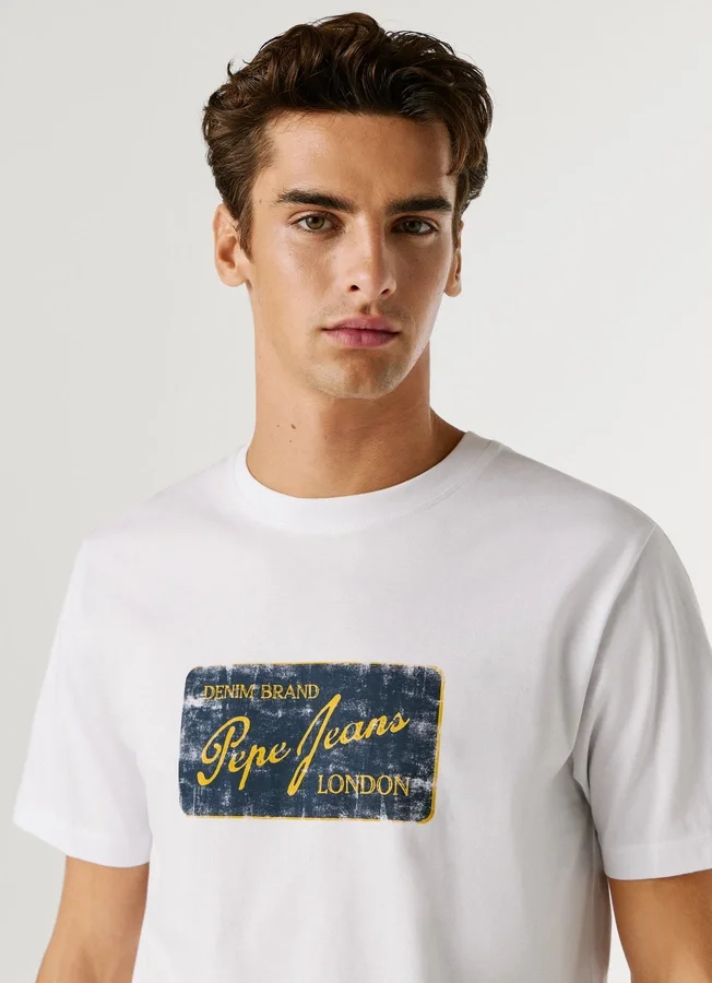 T-Shirt mit Logo-Print T-Shirt mit Logo-Print
