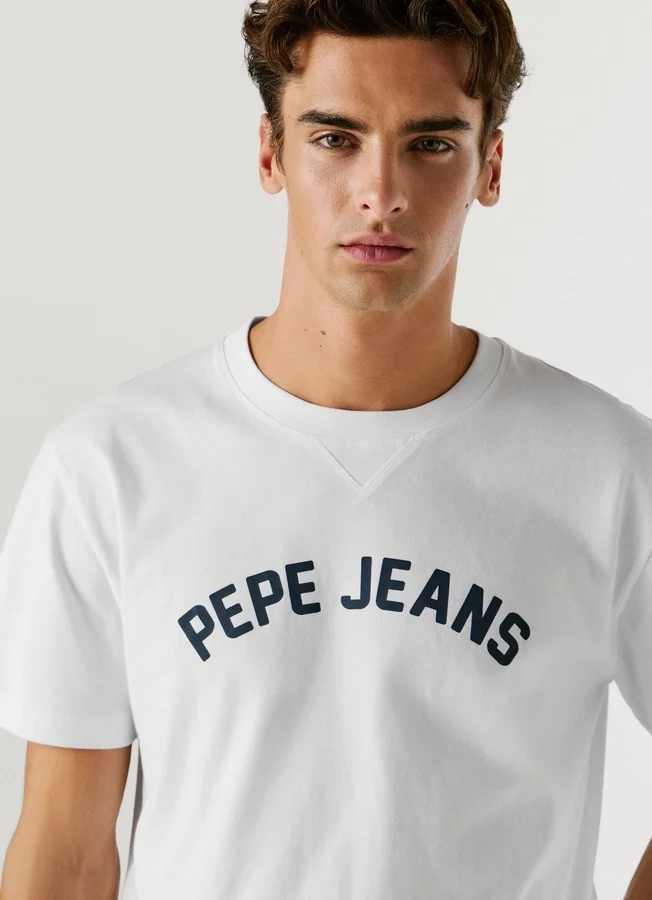 T-Shirt mit Logo-Print T-Shirt mit Logo-Print