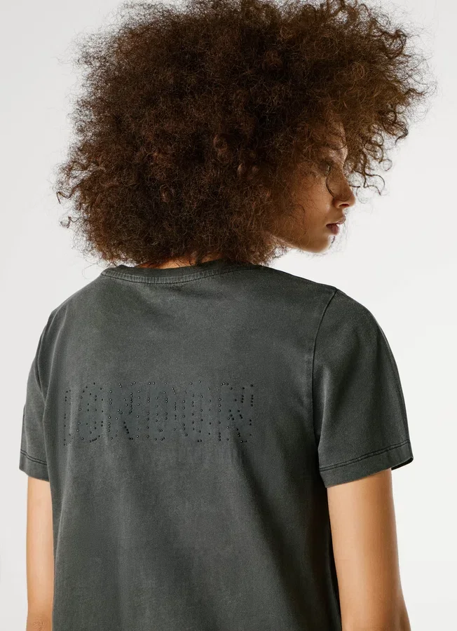 T-Shirt mit Logo-Print T-Shirt mit Logo-Print