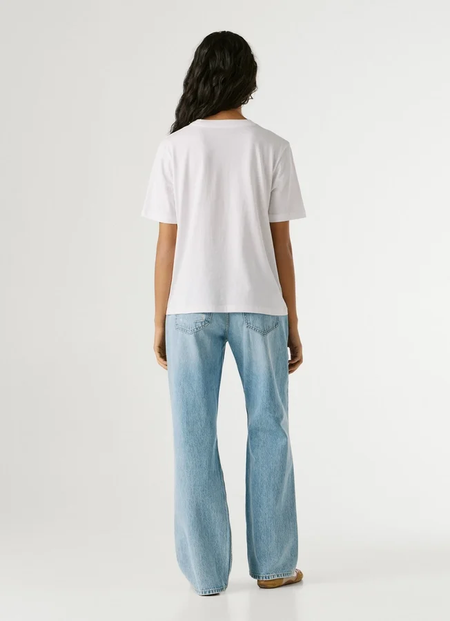 T-Shirt mit Logo-Print T-Shirt mit Logo-Print