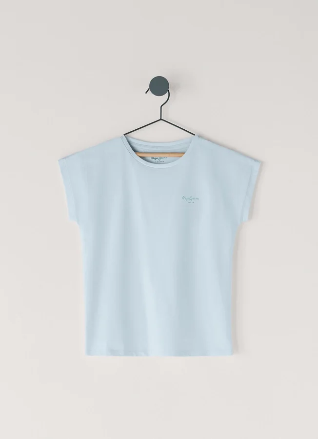 T-Shirt mit Logo-Print in lockerer Passform T-Shirt mit Logo-Print in lockerer Passform