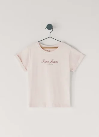 T-Shirt mit Logo-Print in lockerer Passform