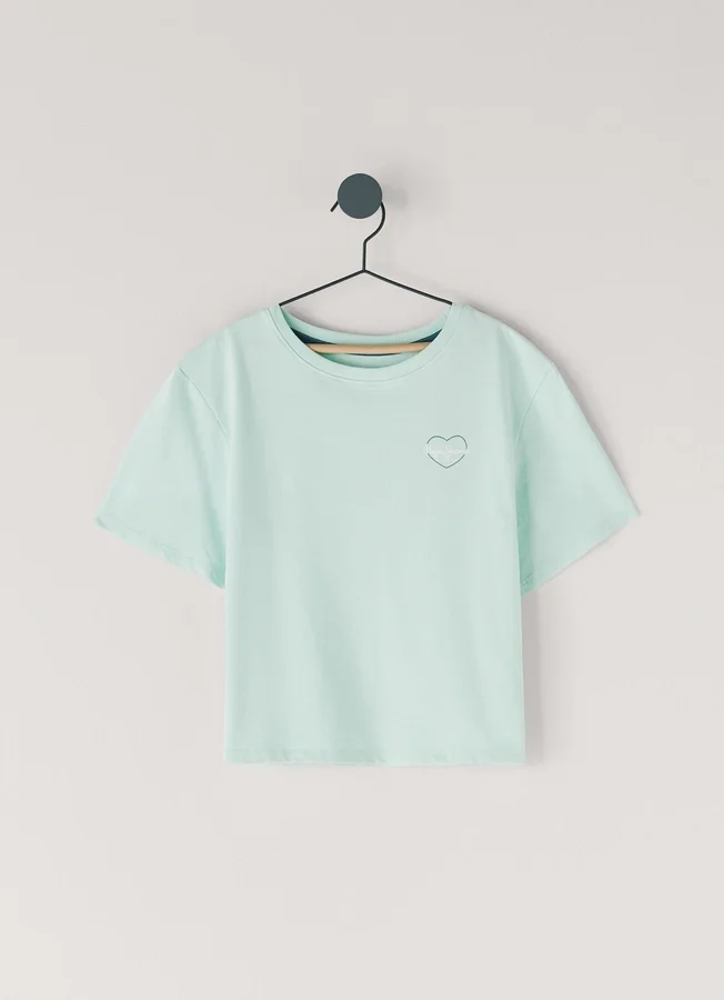 T-Shirt mit Logo-Print in lockerer Passform T-Shirt mit Logo-Print in lockerer Passform