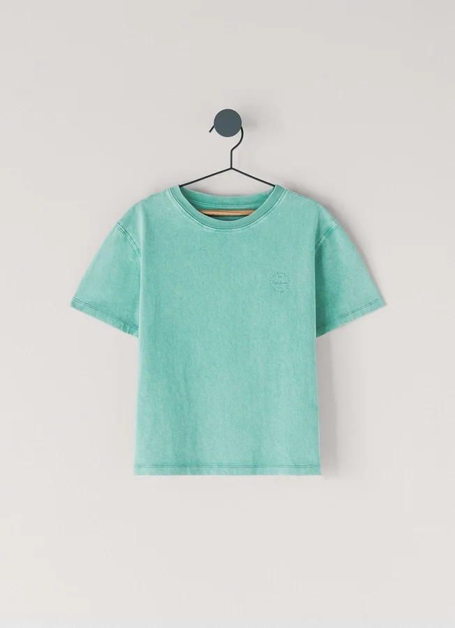 T-Shirt mit Logo-Print in lockerer Passform T-Shirt mit Logo-Print in lockerer Passform