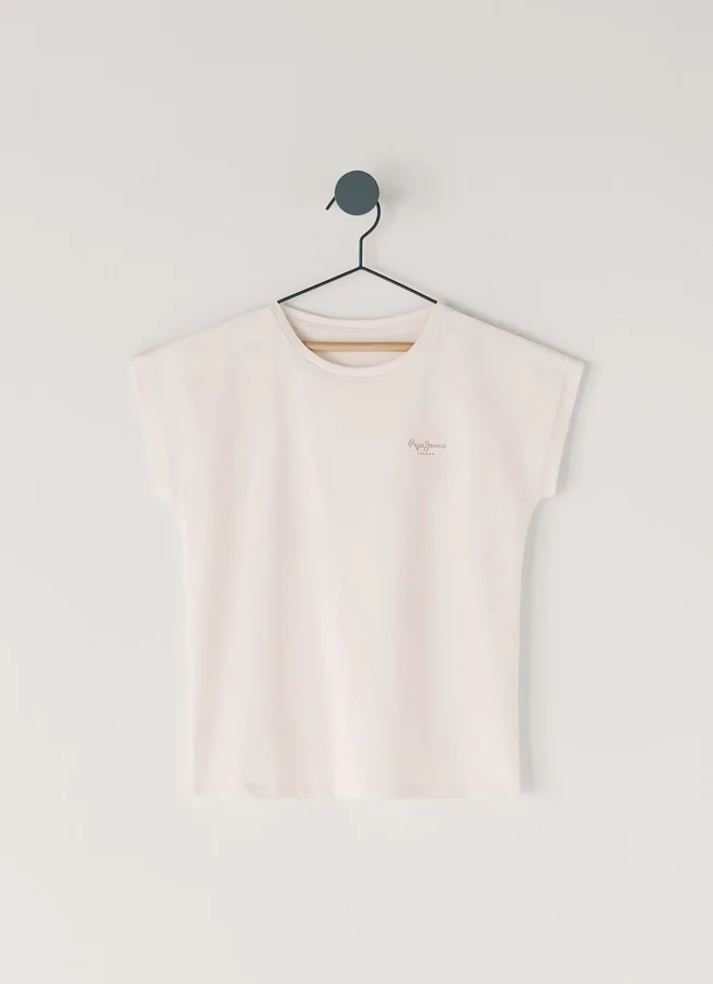 T-Shirt mit Logo-Print in lockerer Passform T-Shirt mit Logo-Print in lockerer Passform
