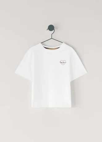 T-Shirt mit Logo-Print in lockerer Passform