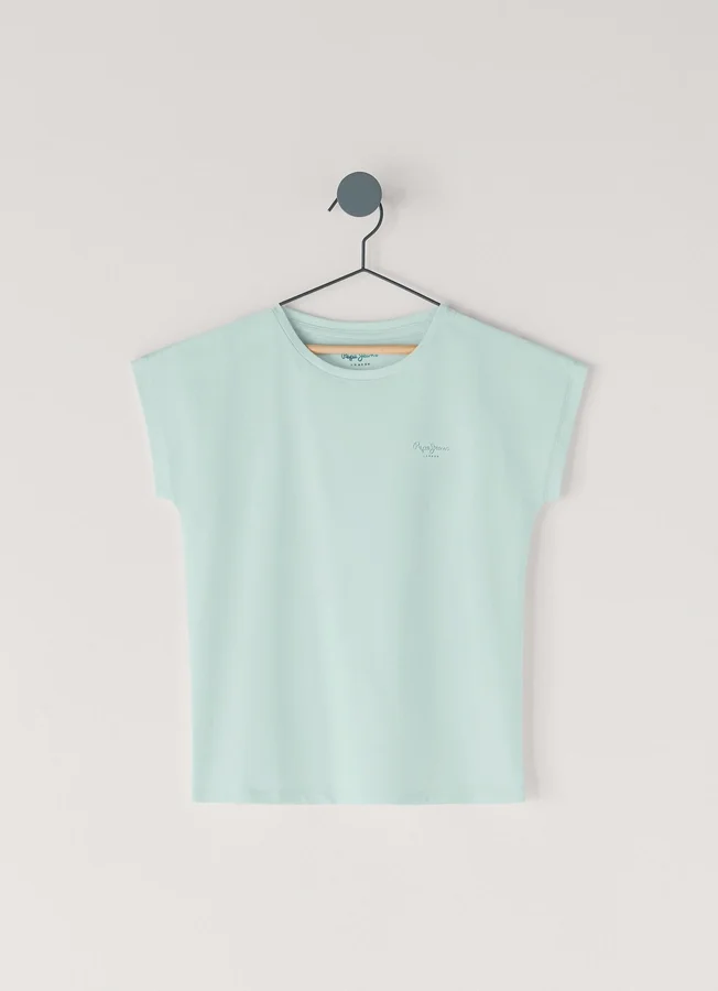 T-Shirt mit Logo-Print in lockerer Passform T-Shirt mit Logo-Print in lockerer Passform