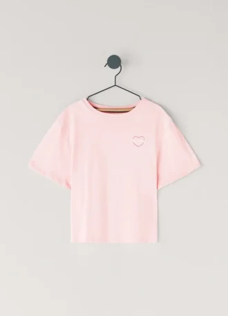 T-Shirt mit Logo-Print in lockerer Passform