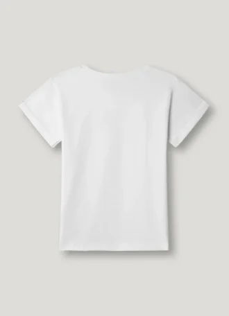T-Shirt mit Logo-Print in lockerer Passform