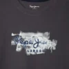 T-Shirt mit Logo-Print in lockerer Passform