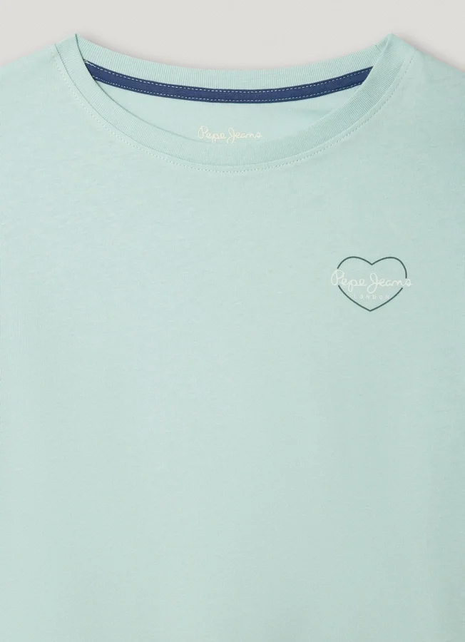 T-Shirt mit Logo-Print in lockerer Passform T-Shirt mit Logo-Print in lockerer Passform