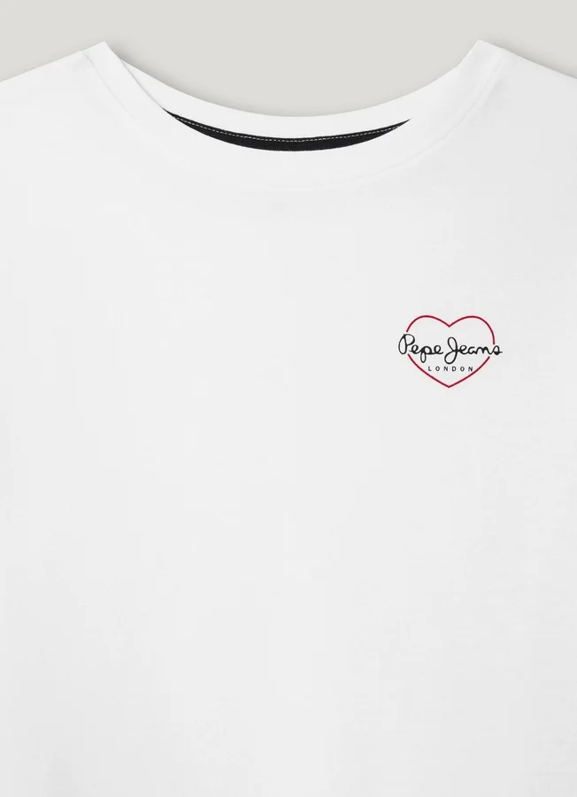 T-Shirt mit Logo-Print in lockerer Passform T-Shirt mit Logo-Print in lockerer Passform