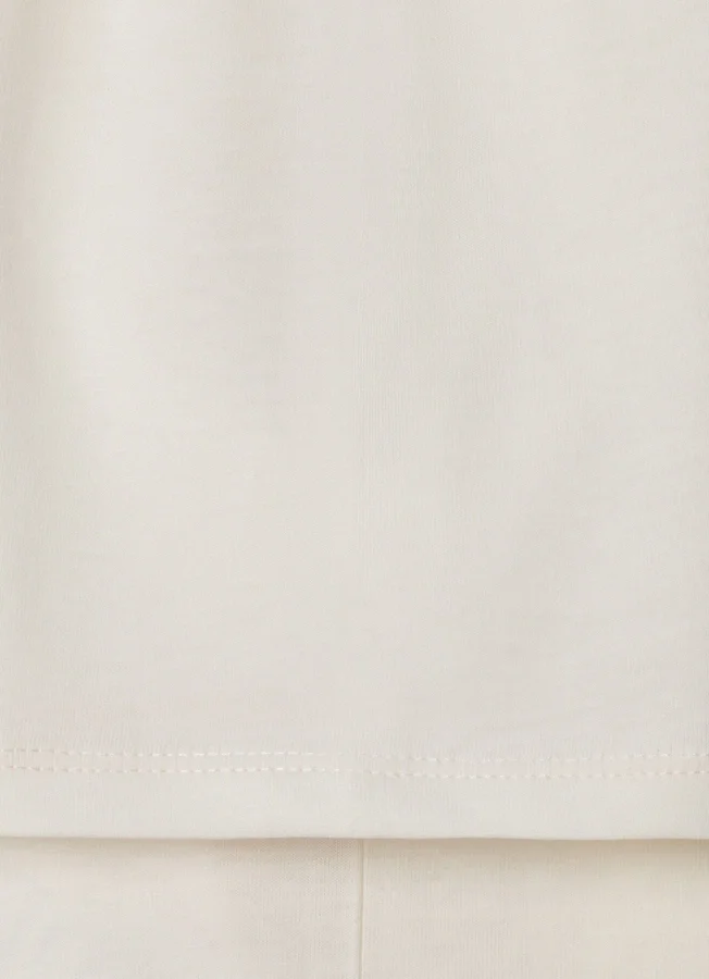 T-Shirt mit Logo-Print in lockerer Passform T-Shirt mit Logo-Print in lockerer Passform