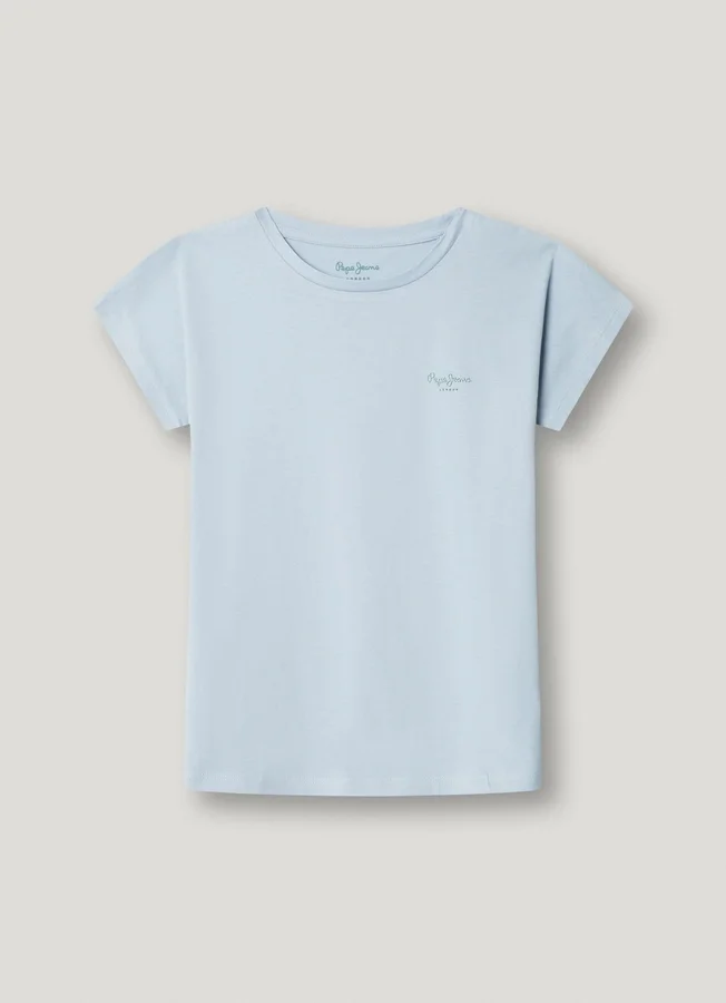 T-Shirt mit Logo-Print in lockerer Passform T-Shirt mit Logo-Print in lockerer Passform