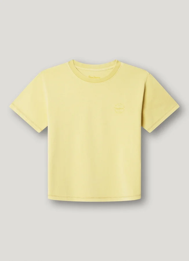 T-Shirt mit Logo-Print in lockerer Passform T-Shirt mit Logo-Print in lockerer Passform