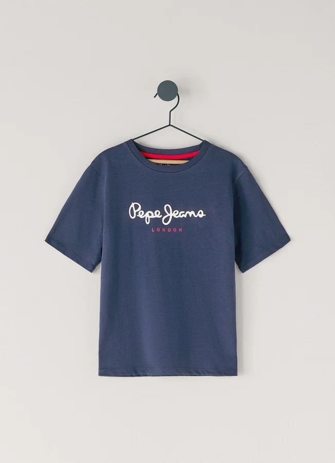 T-Shirt mit Logo-Print in Regular-Passform T-Shirt mit Logo-Print in Regular-Passform