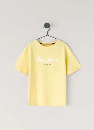 T-Shirt mit Logo-Print in Regular-Passform