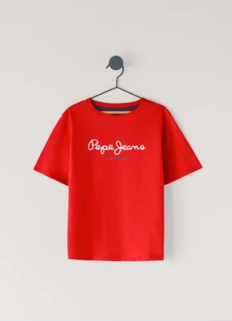 T-Shirt mit Logo-Print in Regular-Passform