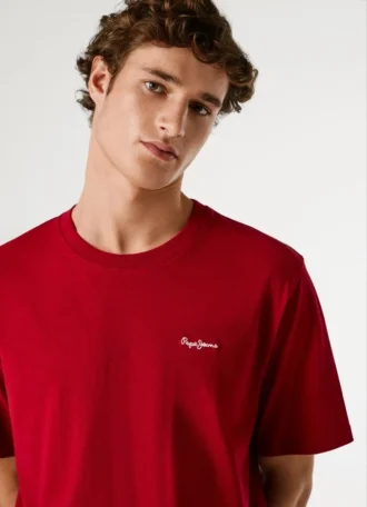 T-Shirt mit Logo-Print in Regular-Passform