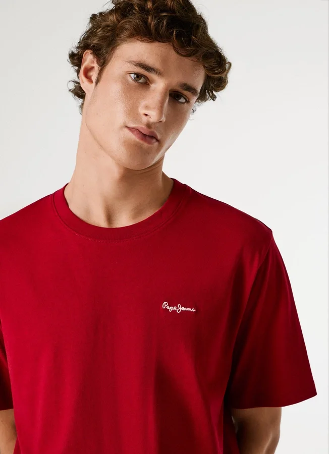 T-Shirt mit Logo-Print in Regular-Passform T-Shirt mit Logo-Print in Regular-Passform