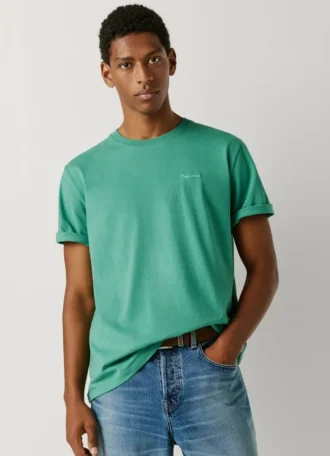 T-Shirt mit Logo-Print in Regular-Passform