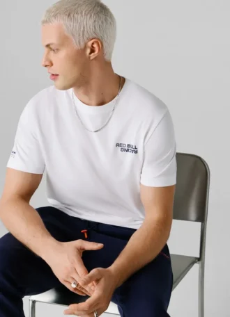 T-Shirt mit Logo-Print in Regular-Passform
