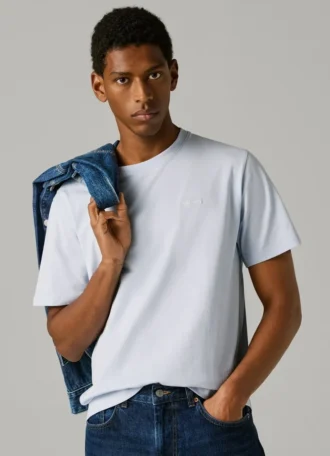 T-Shirt mit Logo-Print in Regular-Passform