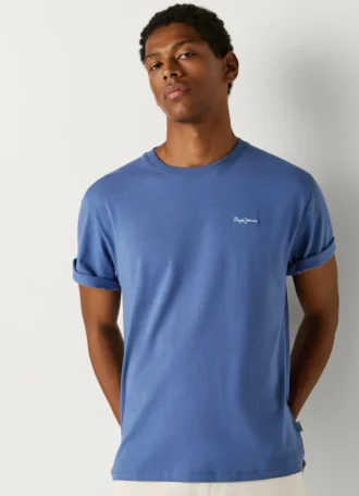T-Shirt mit Logo-Print in Regular-Passform