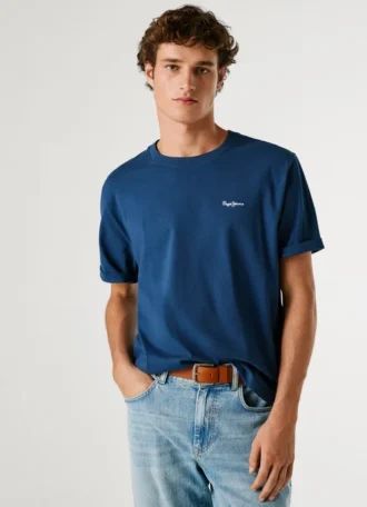 T-Shirt mit Logo-Print in Regular-Passform